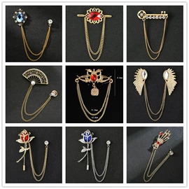 领带夹;袖扣;胸针