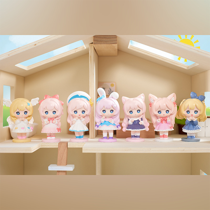 灵狐仙韵盲盒古风女生礼物九尾狐创意手办卧室装饰厂家直销公仔|undefined
