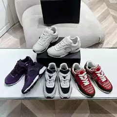 New 4-Color Super Stylish 2025 Super Hot Chanel 23C Corner King Series Casual Sneakers