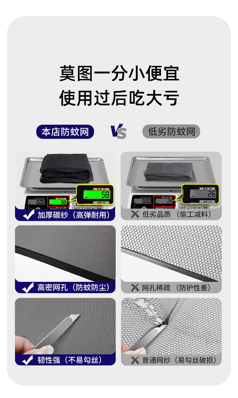 【Premium Selection】Car Mosquito Netting, Car Window Mosquito Screen, Sun Protection Mosquito Net, Insect-Proof Net, Car Mesh Sunshade Curtain