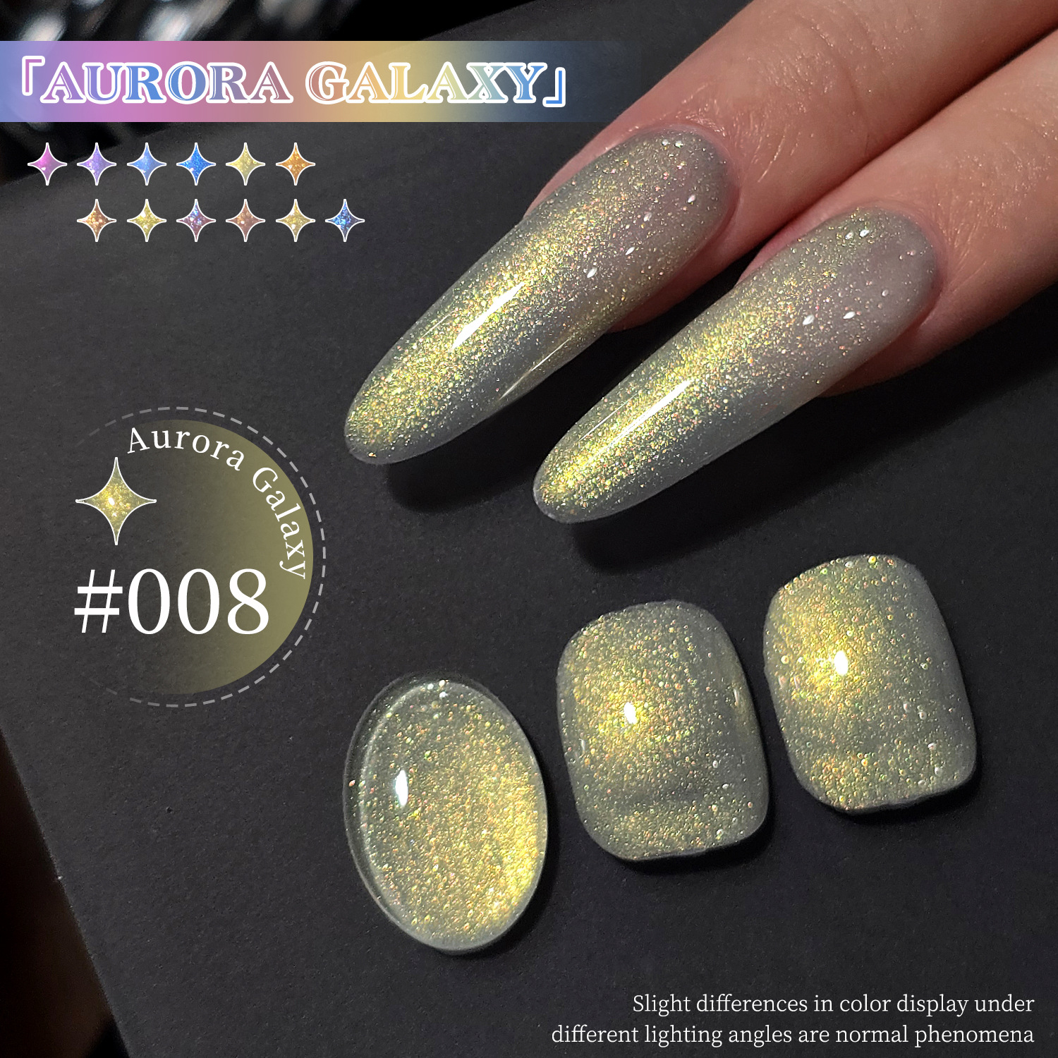 Esmalte de Uñas Gel Aurora Azul Hielo Secado para Salón de Uñas