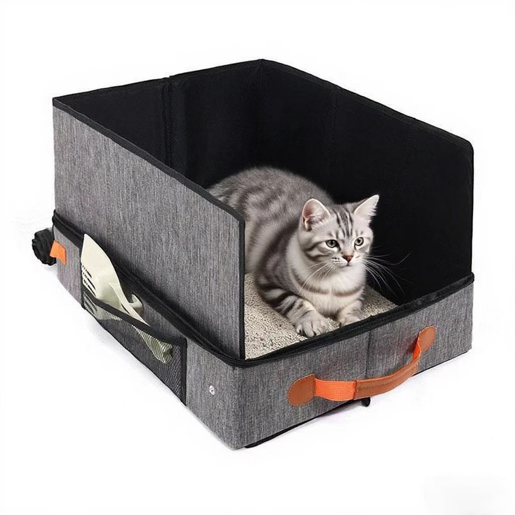 Upgraded cat sandbag [grey] / In stock