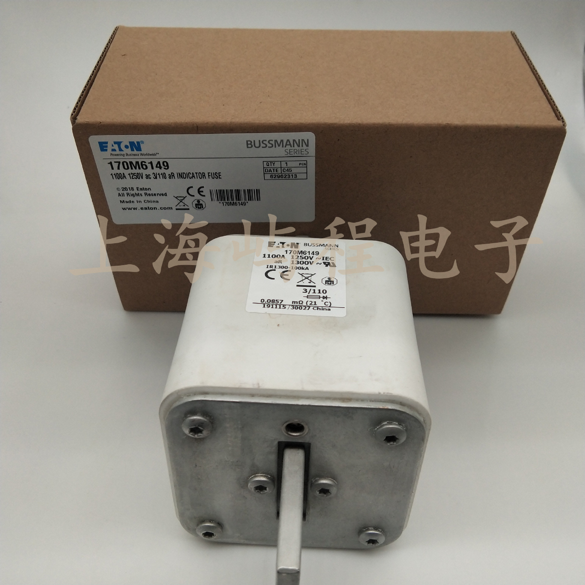 170M6140伊顿巴斯曼BUSSMANN熔断器保险丝