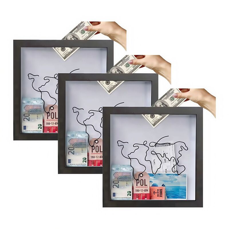 Douyin Popular Hollow 3cm Concert Ticket Stub Storage Photo Frame Tourist Attractions Air Ticket Storage Picture Frame