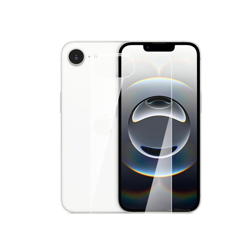 Aplicable para iPhone16e Rear Endureced iPhone16Promax Glass Rear Film15 Full Cover Protector