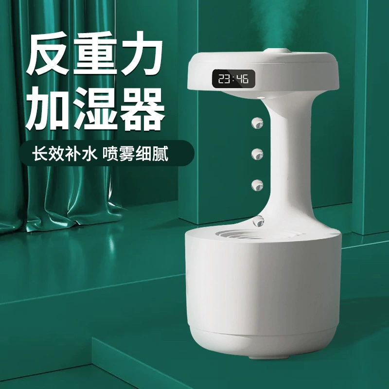 Антигравитационный увлажнитель большой емкости домашний офис спальня мини-USB Настольный воздух капли воды обратный поток ароматерапевтическая машина