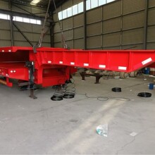 13米低平板半挂车加宽加厚重型生产厂家价格拖车重型牵引