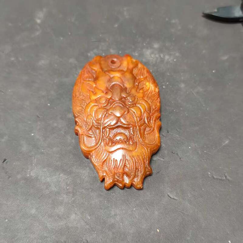 批发仿古做旧岫玉工艺品手把件摆件龙凤玉佩宫廷定型盒批发直播私|undefined