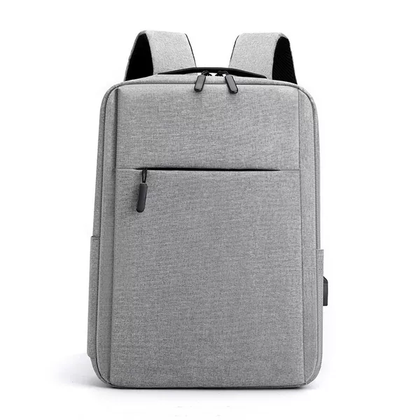 New cross-border high-level high-capacity men's simple commuter business travel computer backpack leisure school bag