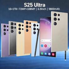 跨境S25 Ultra手机6.9英寸大屏16+512GB原装外贸全球通5G智能手机