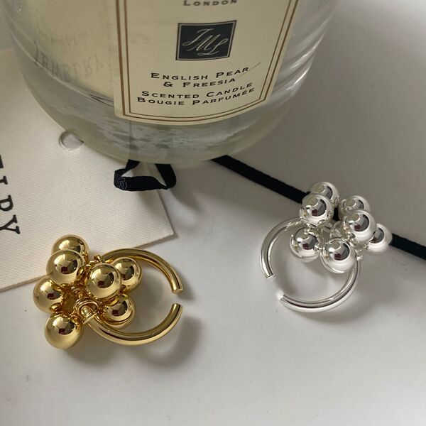 Brass small design brand ring