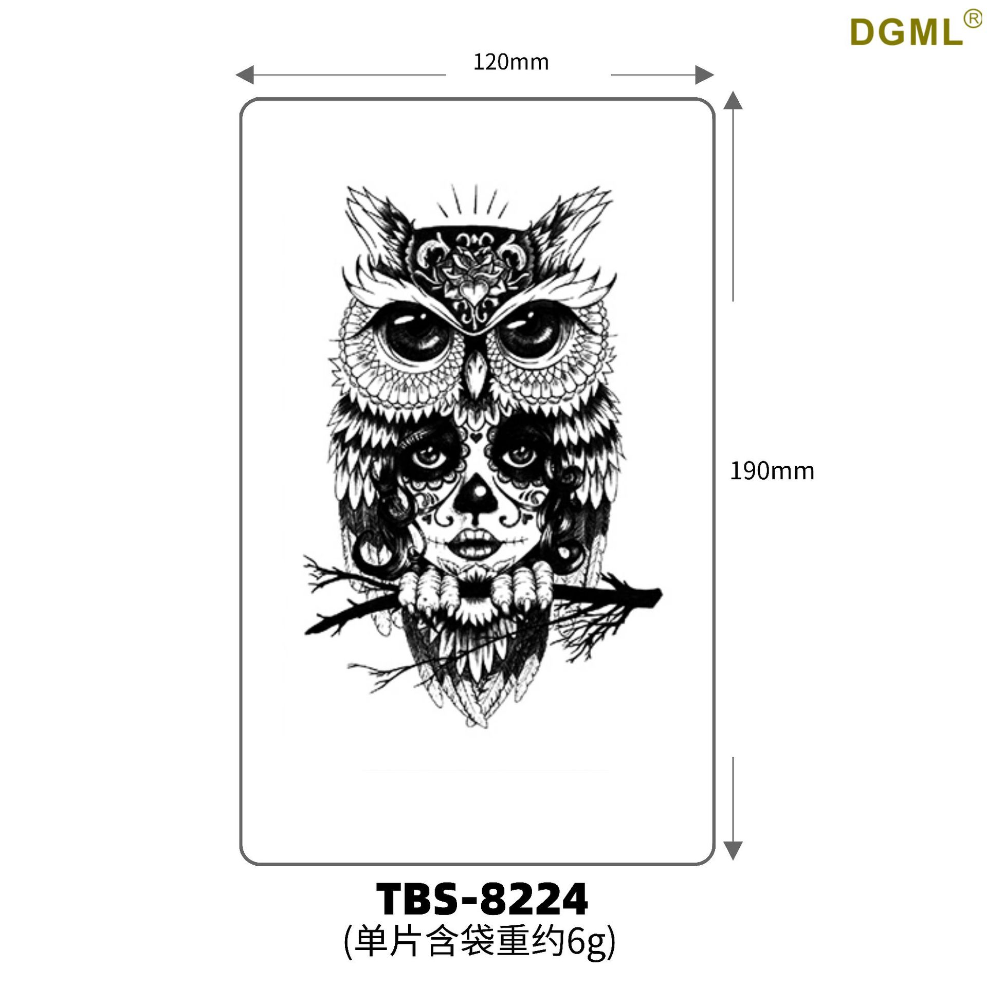 Pegatinas de tattoo se pueden fijar letras flor brazo tatuaje dibujos animados transfronterizo tatuaje pegatinas europeo y americano bronceado completo Volver al por mayor tatuaje