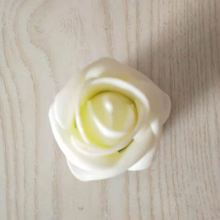 厂家加工定制白色捧花玫瑰纯手工鲜花花艺制品仿真花