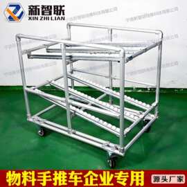 车间仓储先进先出货架流利条滑轨精益管线棒物料架组装置物架