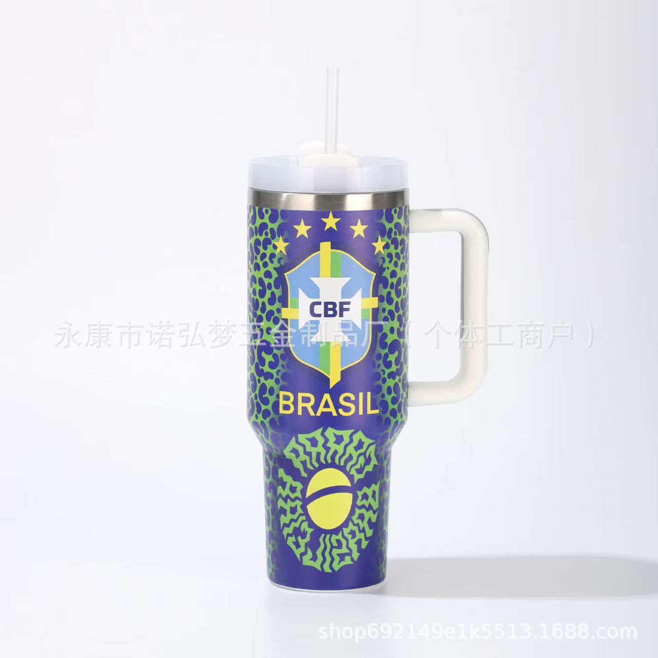 2026 Copa del Mundo 40oz Taza de hielo TUMBLER Taza de acero inoxidable Taza de aislamiento térmico image 15