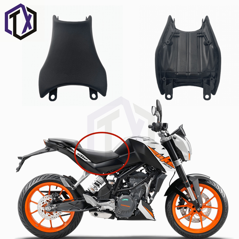 Applicable KTM DUKE 125 200 390 13-17 years before and after leather seat front and rear cushion shell