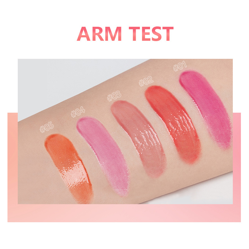 I più venduti in Europa e in America 5 colori idratante lucidalabbra lucidalabbra antiaderente tazza perla bocca smalto rosso per labbra_voghion.com