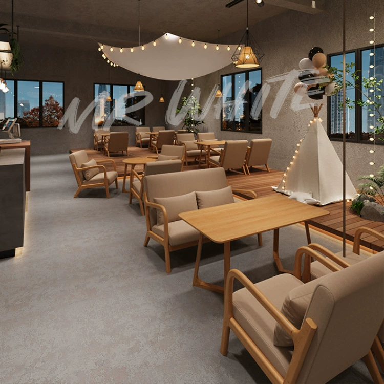 Элегантное и стильное кафе-кресло с тканью, обладающей технологией защиты от пятен, комфортный комплект столов и стульев для кафе, стулья из массива дерева.