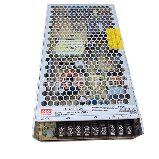 专业供应开关电源 台湾眀纬开关电源LRS-200-24 明纬电源