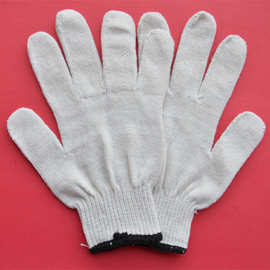 厂家直销A级灯罩棉400克 出口劳保手套 棉纱手套工地手套线手套