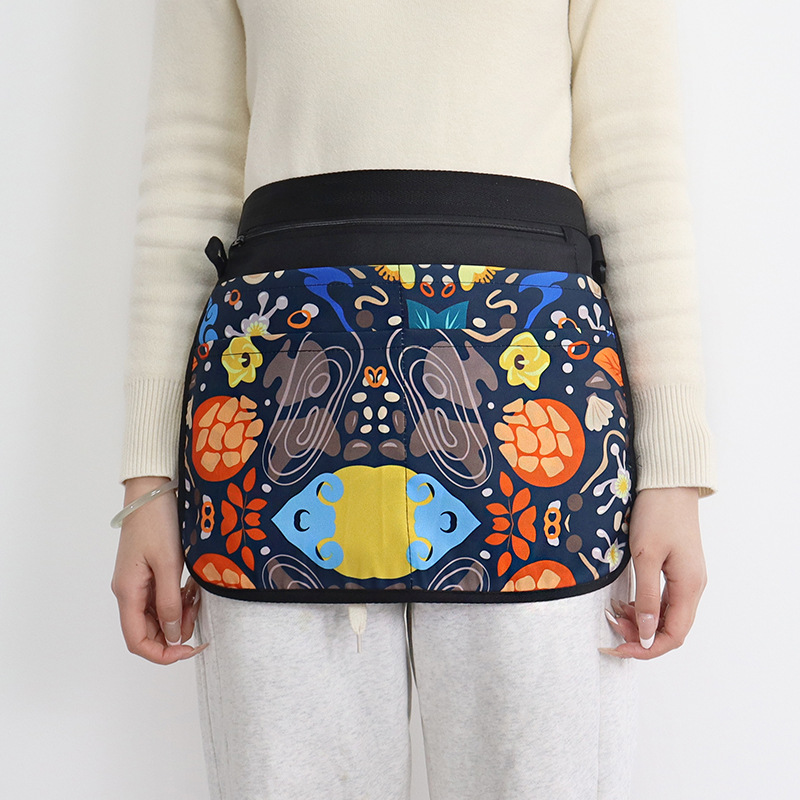 Serie de pintura abstracta A falda corta