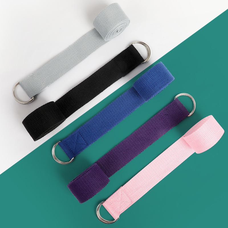 Yoga stretch cinturón ajustable yoga cuerda estiramiento cinturón estiramiento banda yoga cinturón auxiliar estiramiento de la pierna estirar espalda abierta