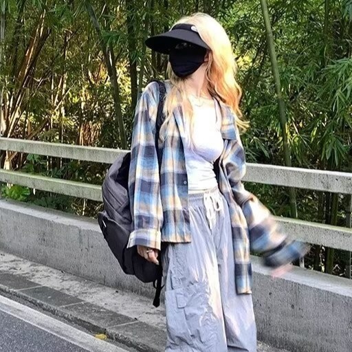 미국 복고풍 대조 격자 무늬 선스크린 셔츠 2024 봄 여름 신작 남성 및 여성 긴팔 루즈한 얇은 셔츠 재킷