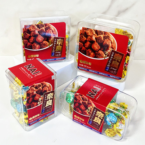 Sakura no Tani Nara Beef Granules Spicy Five-Spice Satay Mixed Flavor Box Packaging Beef Jerky Snack Gift