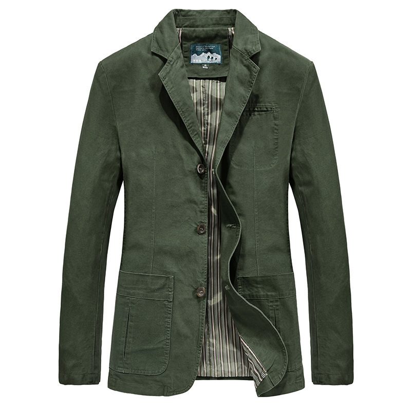 Factory Direct Supply Cross-Border Spring and Autumn New Large Size Men's Casual Jacket 817 Outdoor Jacket Men's Small Suit