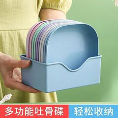 骨を吐く小皿のごみの皿は台座のテーブルの小皿の家庭用果物のスナック皿を持っています。