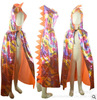 Dinosaur, trench coat, children's clothing with hood, suit, halloween