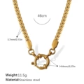 XL482G Gold Necklace