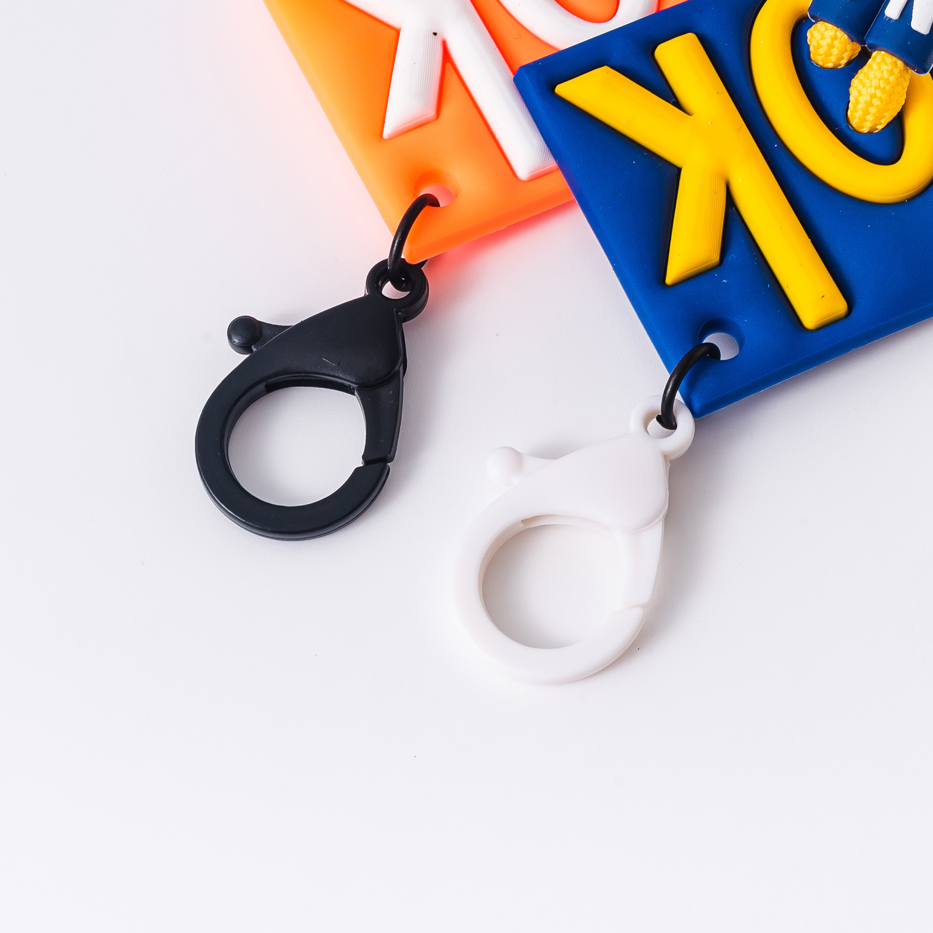 挂件龙虾钩滴塑四方OK字母绳子1