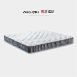源头工厂静音独立袋装弹簧床垫西蒙斯天然乳胶抑菌记忆棉0胶护脊