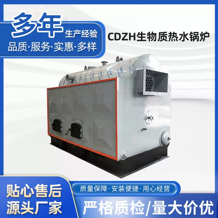生物质颗粒取暖热水锅炉现货供应厂家燃煤颗粒两用供暖养殖热水炉