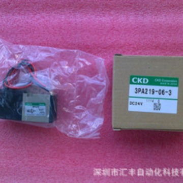 日本CKD原装电磁阀 3PA219-06-3 3PA219-E2 DC24V W3000-8-W-FT8