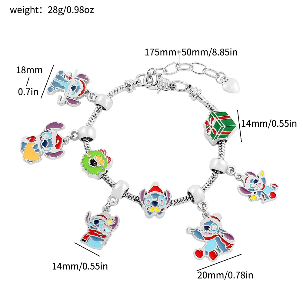 (Cross-border trading), fashionable fuchsia beaded bracelet, pendant, beads, accessory, DIY