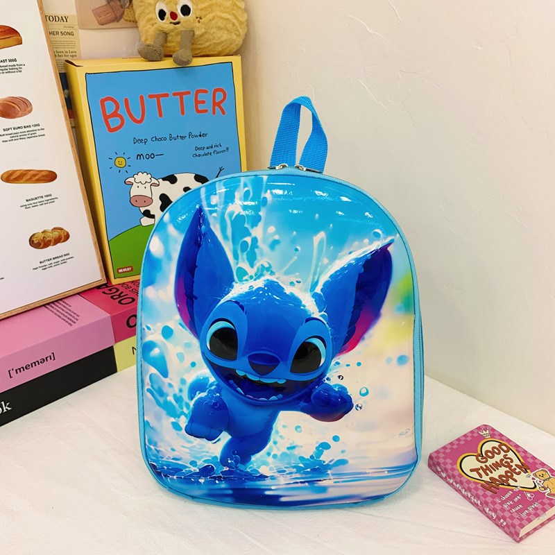 Comercio exterior niños 3D mochila de cáscara dura nueva mochila de jardín de infantes de animales pequeños mochila de hombros de dibujos animados ultraligera