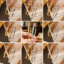 镶钻金银小众女士手镯