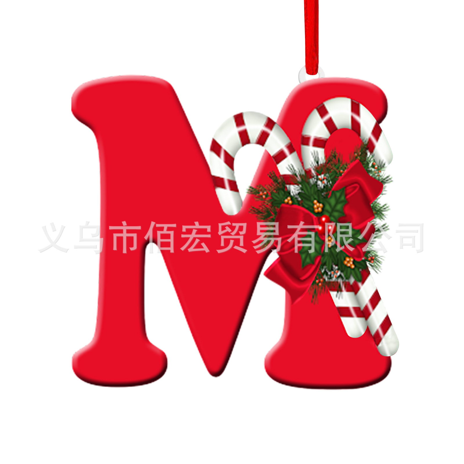 Nuevo alfabeto inglés creativo transfronterizo acrílico plano árbol de Navidad decorativo regalo de decoración de fiesta image 18