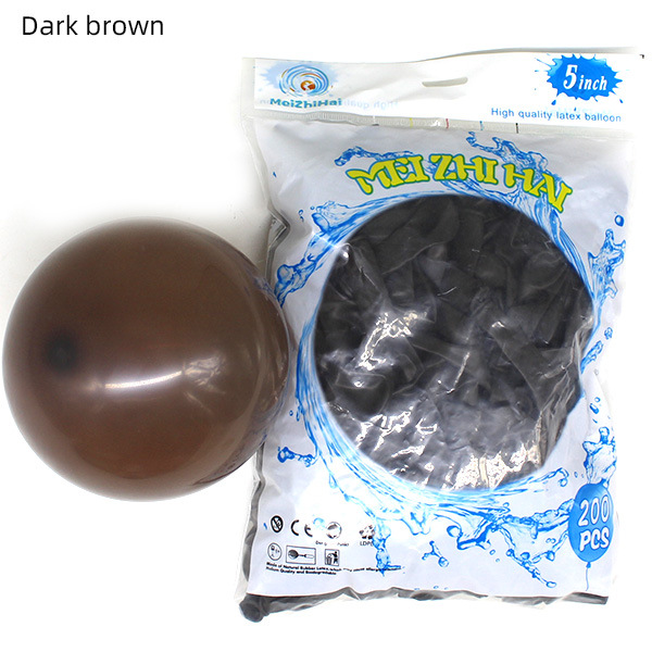 Globo de fiesta de boda de decoración de bola de 5 pulgadas, globo transparente de látex, juego al por mayor, puesto de empuje de globo de cumpleaños