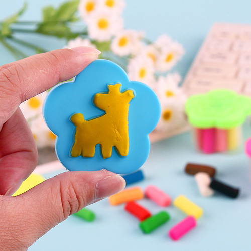 Children's educational 12-color plasticine student DIY colored clay ultra-light clay hand-kneaded clay kindergarten educational toys