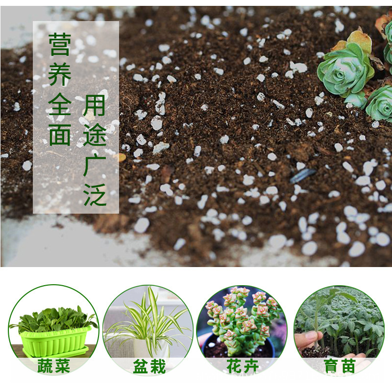 花の育成用の栄養土、野菜の育成用の一般用、多肉植物の植栽用の特別な有機土、泥、ココナッツ糠レンガ、通気性の良い花の土|undefined