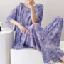 新款夏季印花复古家居服