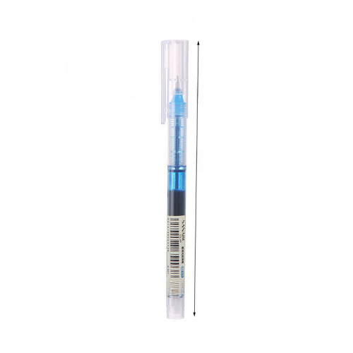 Manufacturer's new liquid direct ballpoint pen, colored water pen, student note writing pen, quick-drying large-capacity neutral pen
