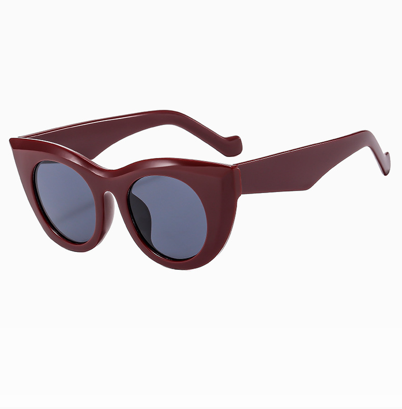 Cat Eye Sunglasses For Women Retro Fashion Glasses Sun Protection_voghion.com