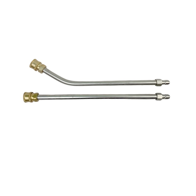 High-pressure washing machine extension rod 1/4 stainless steel extension rod about 33 extension rod quick connection high-pressure water