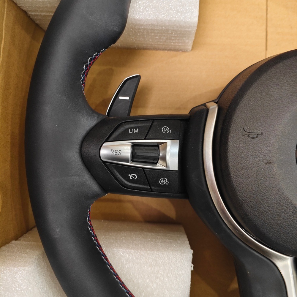 Suitable for BMW 1234567 series X3X5X6E70 E90 F10 F30 modified genuine leather steering wheel assembly