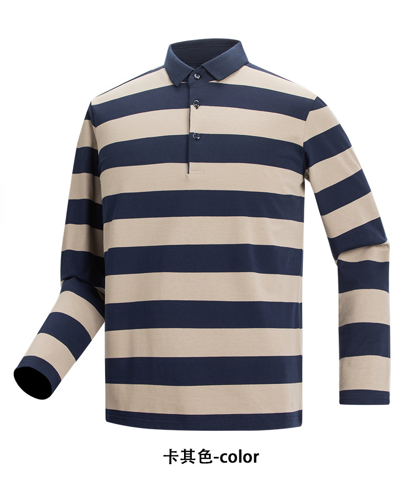 TB Summer New High-Quality Men's Striped Short-Sleeve T-Shirt, Thin Cotton, Business Polo Shirt