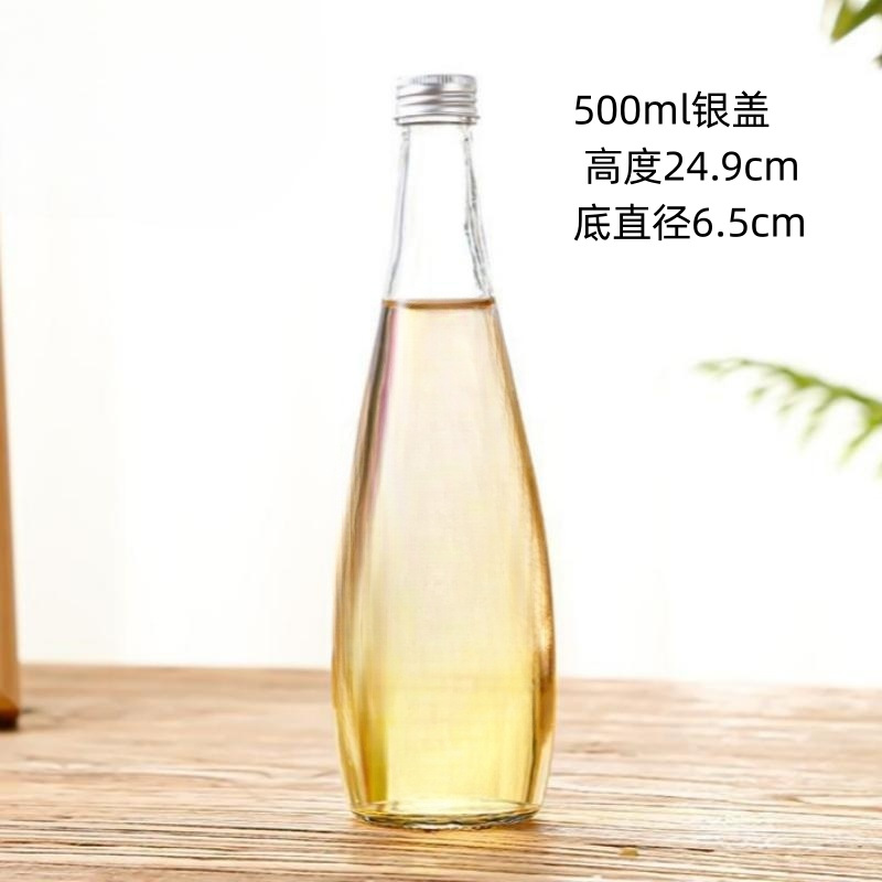 500ml 미네랄 워터 병; 투명